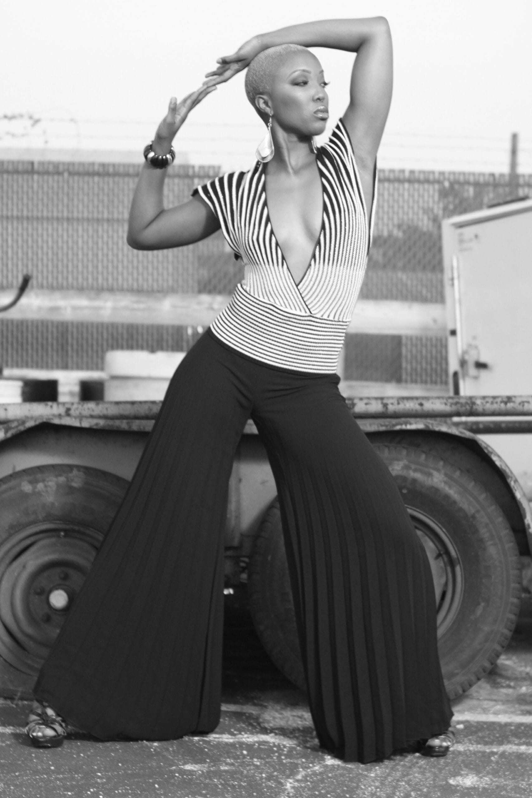 Model portfolio photography